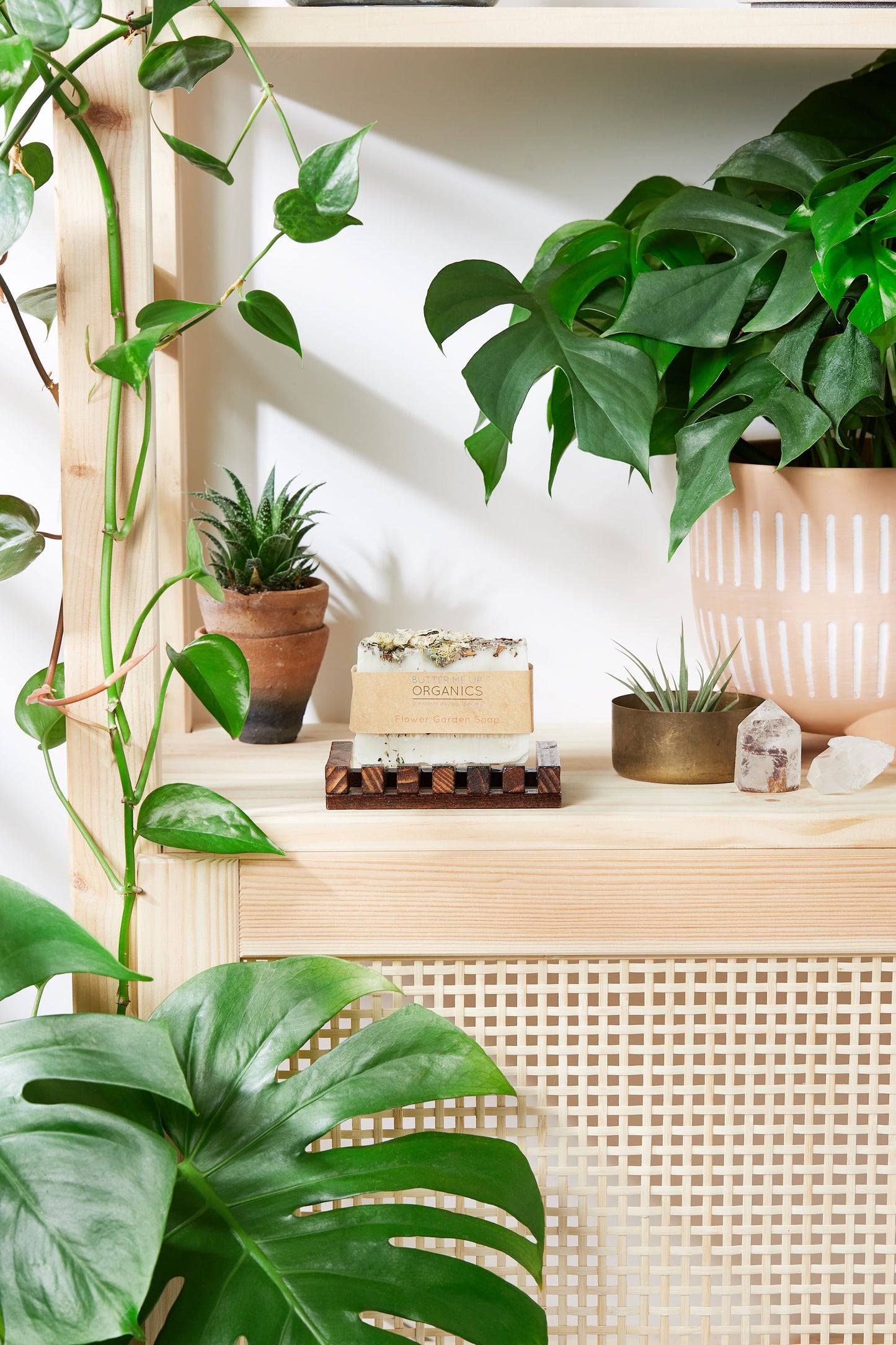 Belle Muod Flower Garden Soap / Organic Soap / Vegan Soap / Handmade Soap / Cold