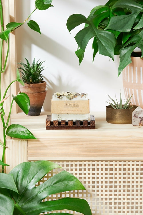 Belle Muod Flower Garden Soap / Organic Soap / Vegan Soap / Handmade Soap / Cold